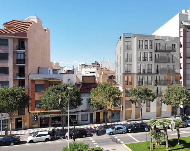viviendas edificio san roque castellon